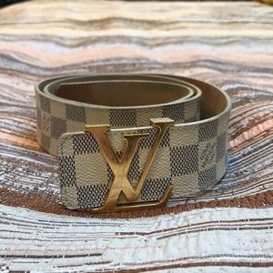 Louis Vuitton Damier Azur Belt